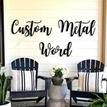 Metal Words Art