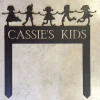 Metal Daycare Sign On Stakes With Black Powder Coat Finsh, Metal Wall Art, Metal House Sign