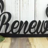 Palm Tree Custom Name Sign, Tropical Decor, Palm Tree Wall Art, Metal Sign, Name Sign, Metal Wall Art, Outdoor Sign