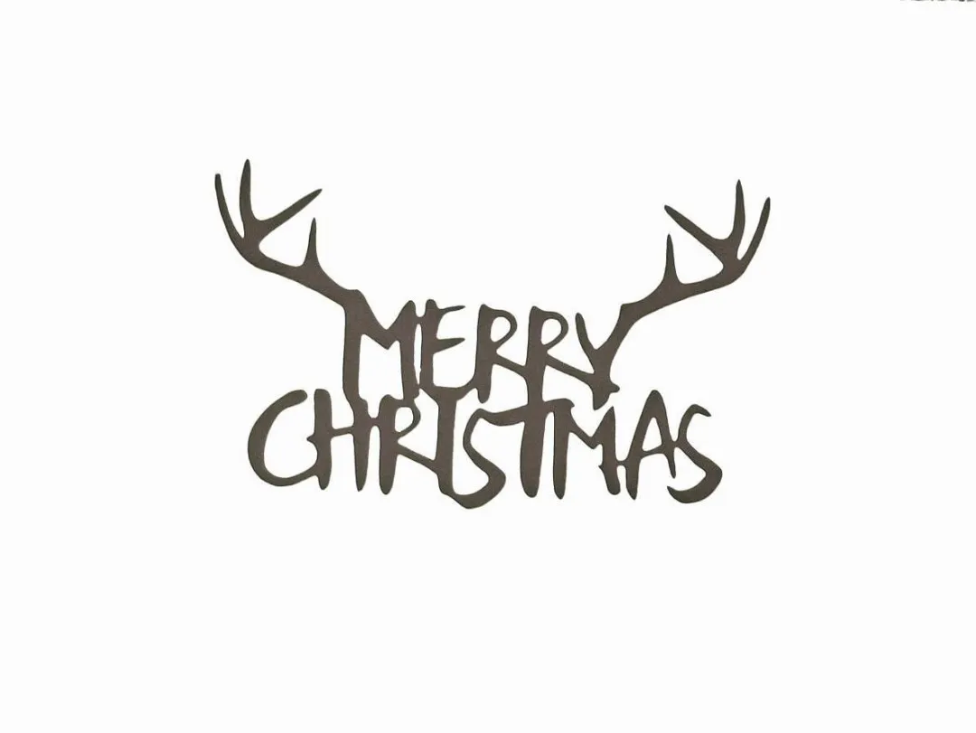 il_fullxfull.1322159214_sk6f_1024x1024_2x_c67da5f2-a66f-4b72-bab7-8b71a86f5e82.webp Merry Christmas Antler Sign - Rustic Christmas Decor - Reindeer Sign - Holiday Decor - Christmas Door Hanger - Christmas Metal Wall Art