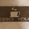 Expresso Sign, Expresso Yourself Metal Sign, Metal Wall Art, Metal House Sign