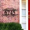Custom Metal Address Sign, Custom Street Address Sign, Address Plaque, Metal House Numbers, Housewarming Gifts, Address Sign