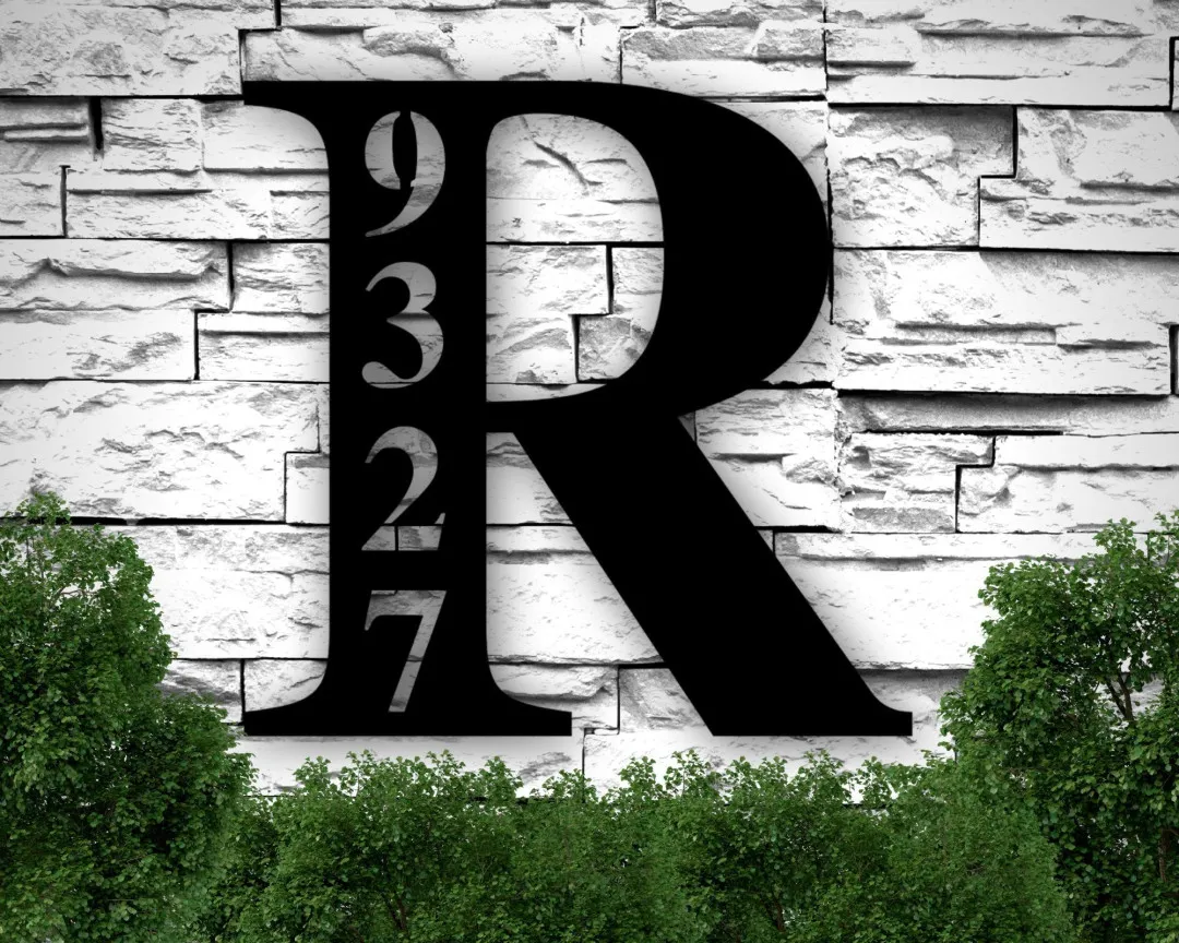 il_fullxfull.2011737648_9vu0_1024x1024_2x_047a6217-c283-4f83-a1fd-5e3218c81710.webp Metal Address Plaque For House, House Number Plaque, Metal Address Numbers, Address Plaque, Front Porch Decor, Metal Signs