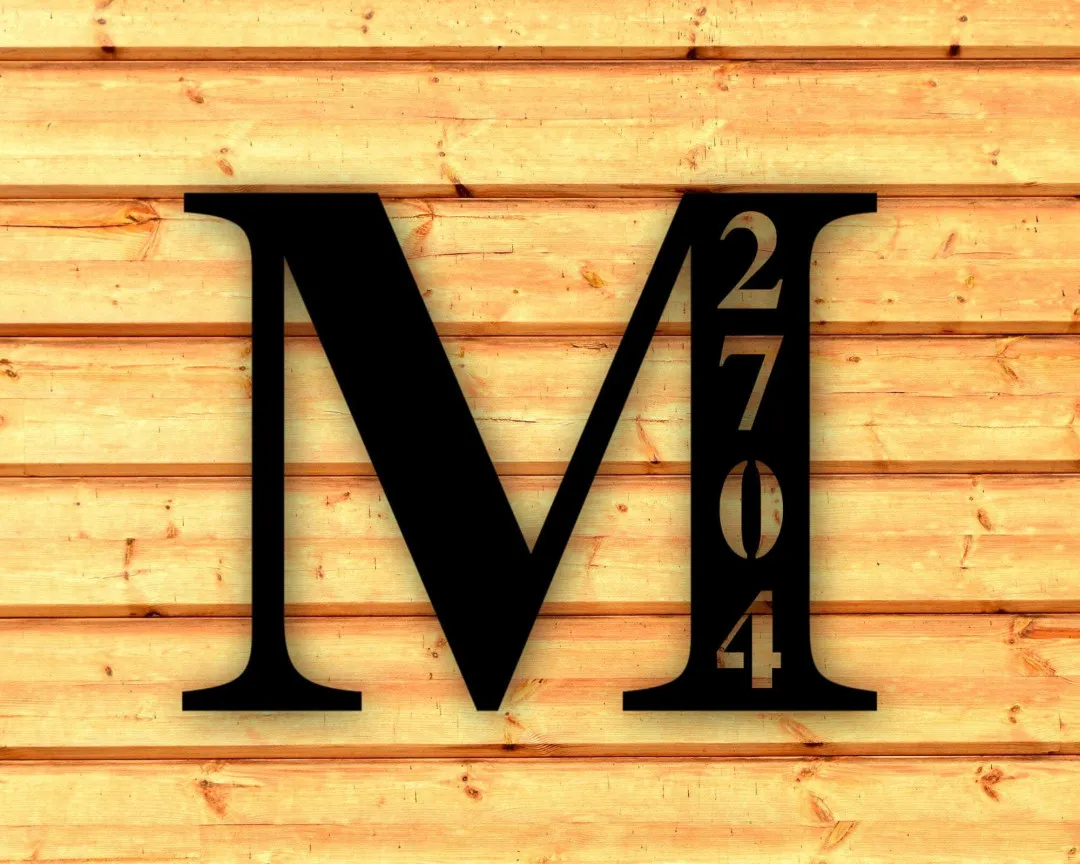 il_fullxfull.2011737708_af92_1024x1024_2x_fa023739-153e-4d5d-87fc-eb6dc3e2f2ee.webp Metal Letter Address Sign, Initial Address Metal Sign