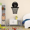 Basketball Custom Family Name Metal Sign, Personalized Monogram Wall Metal Art