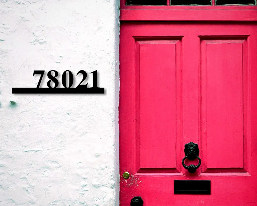il_fullxfull.2019402880_6g2v_1024x1024_2x_d1d8c30e-77f1-4b33-bde9-336369fadec3.webp Custom Metal Address Sign, House Number Plaque, Address Number, Metal House Numbers, Metal Address Plaque, Metal Address Sign, Porch Signs