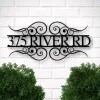 Metal Address Sign For House, Address Plaque, House Number Plaque, Metal Address Numbers, Address Plaque, Front Porch Decor, Metal Signs