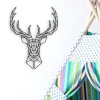 Deer Metal Wall Art, Geometric Deer Head, Metal Wall Decor, Man Cave Wall Art, Buck Wall Art, Man Cave Decor, Wall Art For Men, Gift For Men