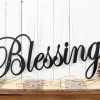 Blessings Metal Sign, Metal Wall Hanging, Metal Wall Decor, Gift For Her, Metal Wall Art, Home Decor, Family Sign