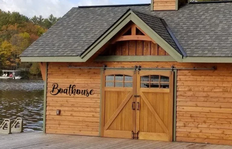 Boathouse Fancy Metal Word Sign, Metal Home Decor, Boat House Decor, Lakehouse Decor, Boathouse Decor