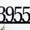 Cat House Number Metal Sign, House Numbers, Address Plaque, Cat Sign, Metal Wall Art