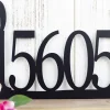 Palm Tree Address Sign, Palm Tree House Number Sign, Metal Sign, Metal Wall Art, Outdoor Address, House Numbers