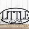 Family Established Metal Sign, Family Last Name Sign, Family Name Sign, Established Sign, Metal Wall Art