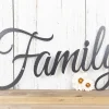 Family Metal Sign, Metal Wall Art, Family, Wall Hanging, Metal Wall Decor, Sign, Family Sign, Home Decor, Wall Art, Wall Decor