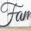 Family Metal Sign, Metal Wall Art, Family, Wall Hanging, Metal Wall Decor, Sign, Family Sign, Home Decor, Wall Art, Wall Decor