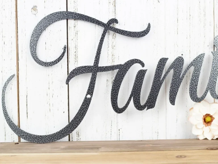 Family Metal Sign, Metal Wall Art, Family, Wall Hanging, Metal Wall Decor, Sign, Family Sign, Home Decor, Wall Art, Wall Decor