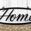 Metal Home Sign, Metal Wall Art, Metal Outdoor Sign, Metal Wall Decor, Home Sign, Wall Hanging, Outdoor Sign