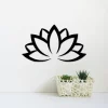 Lotus Flower Metal Wall Art, Yoga Decor, Metal Lotus Flower Wall Decor, Lotus Flower Gift, Yoga Studio Wall Hanging, Flower Mandala
