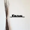 Kuleana Hawaiian Sign, Responsibility Metal Wall Art, Hawaii Decor, Inspiration Wall Decor, Steel Word Art, Hawaiian Style Art, Tribal