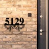 Custom Metal Address Sign, Address Number Sign, Metal House Numbers, Address Plaque, Address Numbers, Metal Address Numbers, Metal Signs