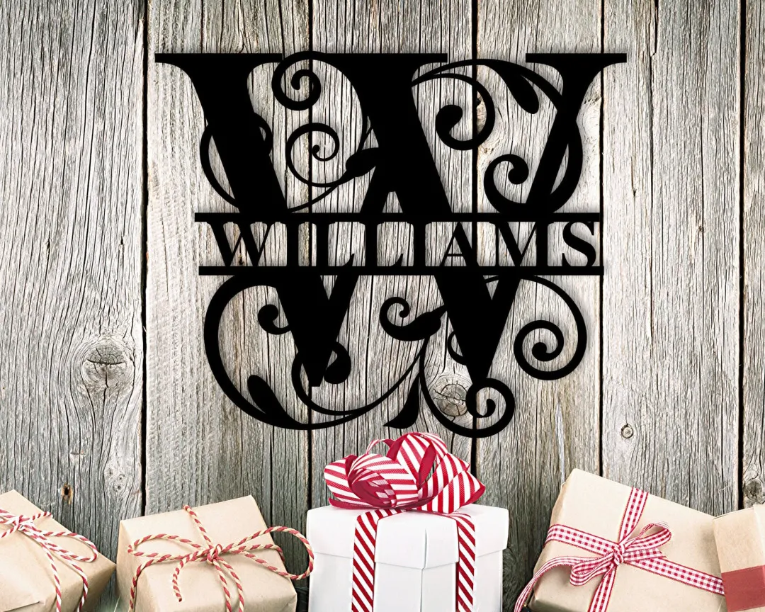 il_fullxfull.2185314552_boza_1024x1024_2x_803085a6-bc3c-41b5-9733-1e82a34e2494.webp Last Name Metal Signs Personalized Metal Sign Custom Last Name Sign Family Name Sign Metal Wall Art Split Monogram Personalized Wedding Gift