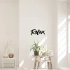 Relax Metal Sign, Relaxation Gifts, Relax Letters Master Bathroom Wall Decor, Relax Sign, Gift For Women, Gift For Her, Word Art