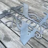 Personalized Monogram Metal Sign, Last Name Monogram, Metal Sign, Outdoor Monogram Sign, Wedding Gift, Custom Metal Sign