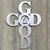 God Is Good Metal Sign Cutout, Cut Metal Sign, Wall Metal Art