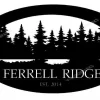 Custom Metal Sign With Evergreens, Metal Wall Art, Metal House Sign