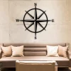 North Star Compass Wall Art, North Star Wall Art, Star Compass For Wall, Vintage Metal Wall Art, Custom Rustic Compass, North Start Compass