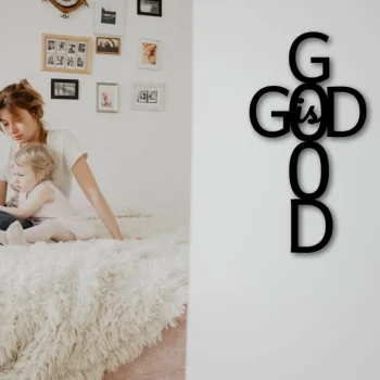 God Is Good Metal Wall Art, Religious Gifts For Women, Religious Wall Art, Christian Gifts, Christian Gifts For Men, Gifts For Christmas Art