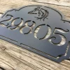 Horse Address Sign, Custom Metal Address Sign