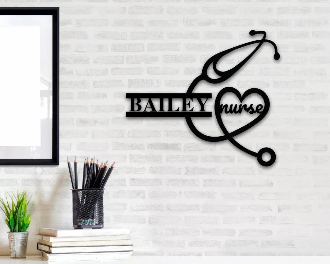 il_fullxfull.2261143079_n6o9.webp Personalized Nurse Sign, Lpn, Rn, Cna, Wall Office, Metal Decor, Nurse Gift, Metal Wall Art, Custom Sign, Door Hanger, Nurses