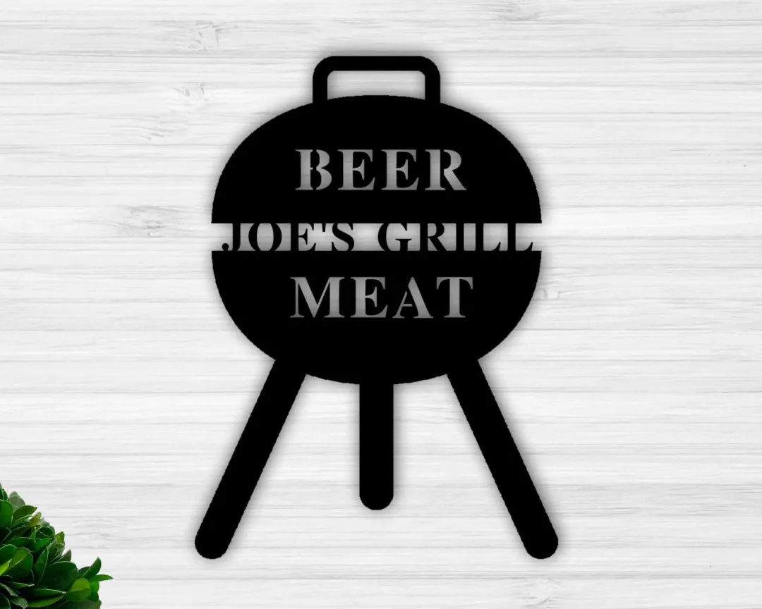 il_fullxfull.2267444913_2a6r_1024x1024_2x_2023b98d-8a39-4ff5-86df-17124f916e82.webp Custom Bbq Sign, Grilling Gifts Signs Personalized, Outdoor Kitchen Metal Sign,grill Gifts For Dad Personalized Metal Sign For Outdoor