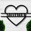 Personalized Mothersday Sign, Mothersday Gift, Custom Mom Sign, Mom Metal Sign, Metal Sign For Mom