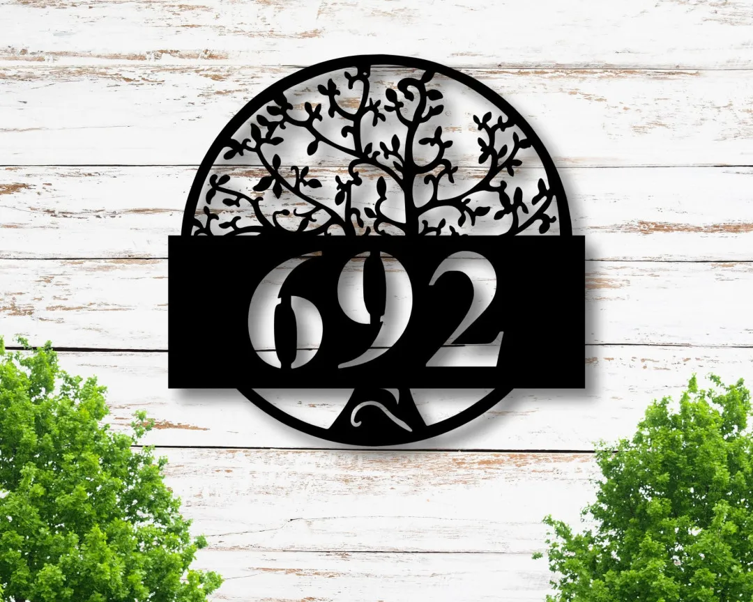 il_fullxfull.2301896222_smaf_1024x1024_2x_727f5a6e-be8c-4612-b9cc-2222e49e5ec7.webp Metal Address Sign For House - Address Plaque - House Number Plaque - Metal Address Numbers - Address Plaque - Metal Signs -