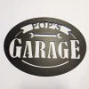 Pop's Garage Metal Sign - Steel Wall Hanging - Fathers Day Gift For Dad Or Grandfather