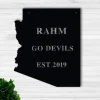 Established Family Sign, Metal Monogram Sign, Metal Family Name Sign, Metal Signs With Last Namescustom, Arizona Metal Sign,