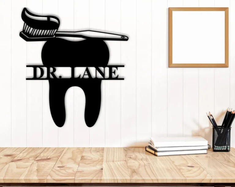 Dentist Office Sign, Dentist Office Wall Decor, Dental Hygienist Gift Idea, Orthodontist Office Sign, Orthodontist Wall Decor