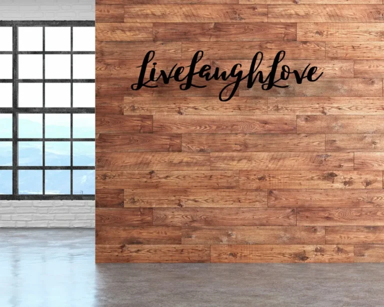 Metal Live Laugh Love Wall Art Sign, Durable, Quality Home Decor, Home Decor Wall Art, Love Quote Sign, Rustic Home Decor, Love Art