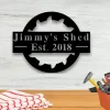 Personalized Sign, Garage Decor, Office, Tool Shed, Gift For Dad, Gift For Him, Gift For Her, Custom Metal Garage Sign, Sign