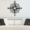 North Star Compass Wall Art, North Star Wall Art, Star Compass For Wall, Vintage Metal Wall Art, Custom Rustic Compass, North Start Compass