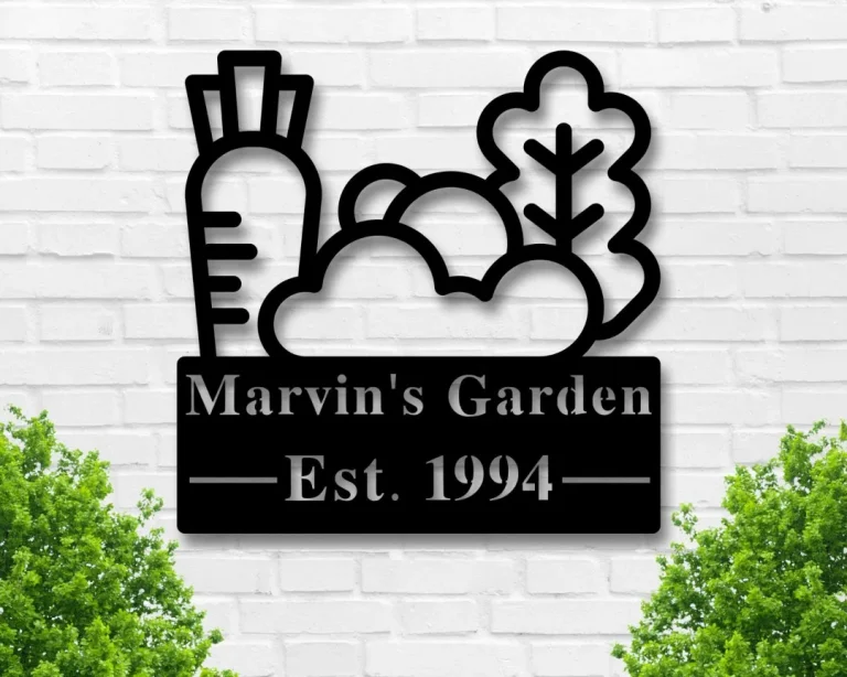 Personalized Sign, Garden Sign. Metal Garden Sign, Green Thumb, Gift For Her, Gift For Him, Farm Sign, Housewarming Gift, Summer, Metal Sign