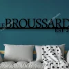 Personalized Family Name Sign, Metal Last Name Sign, Personalized Metal Name Sign, Established Last Name Sign, Metal Monogram, Bestseller
