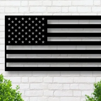 Fathers Day Gift, United States Metal Art, Metal Flag, Veterans Day Gift, American Flag, Gift For Him, Military Gift, Patriotic Gift