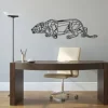 Metal Low Poly Tiger, Metal Wall Decor, Metal Wall Art, Gift