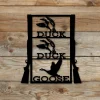 Hunting Sign, Duck Goose Hunting Sign, Hunters Gift, Duck Duck Goose, Hunting Decor, Hunting Gifts For Men, Hunting Groomsman Gift, Dad Gift