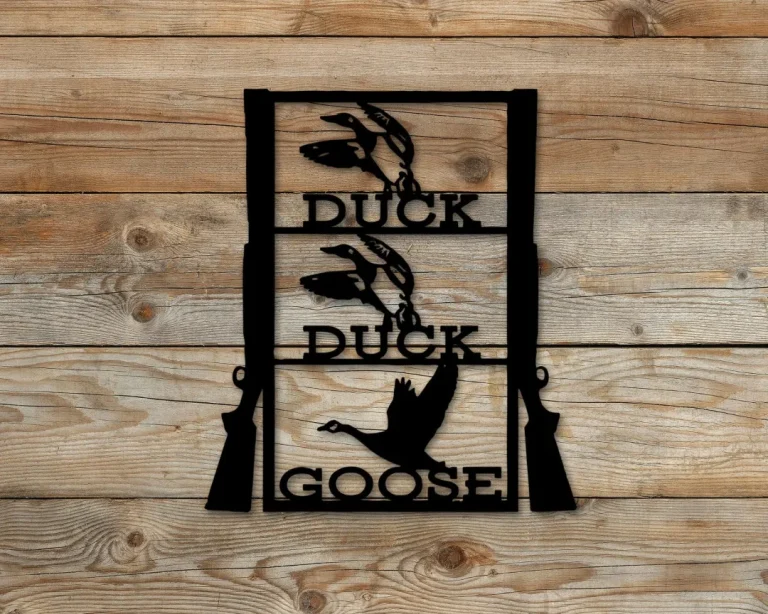 Hunting Sign, Duck Goose Hunting Sign, Hunters Gift, Duck Duck Goose, Hunting Decor, Hunting Gifts For Men, Hunting Groomsman Gift, Dad Gift
