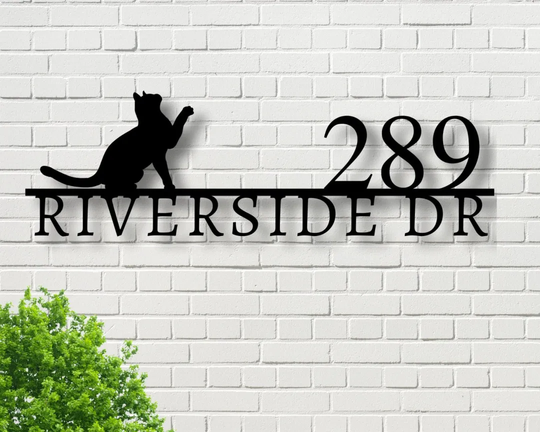 il_fullxfull.2390374837_k3n5_1024x1024_2x_67f28ebc-9e2f-49ff-aaa5-d839028e831a.webp Metal House Numbers, Address Plaque, Housewarming Gifts, Custom Metal Address Sign, Custom Street Address Sign, Rustic, Wall