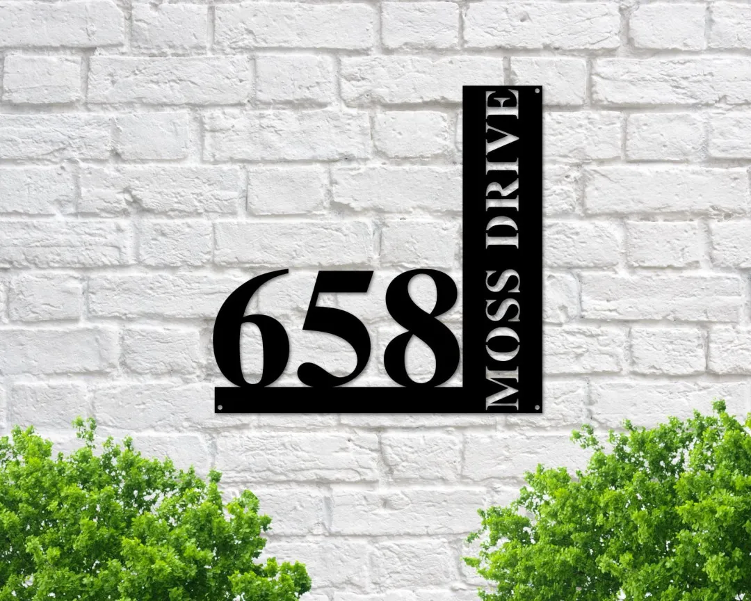il_fullxfull.2392423054_kvnt_1024x1024_2x_e8577cd2-61d5-49c7-aa1a-e37dd63faa53.webp Metal Address Sign For House - Address Signs - House Number Plaque - Custom Metal Address Sign - Address Plaque - Metal Signs